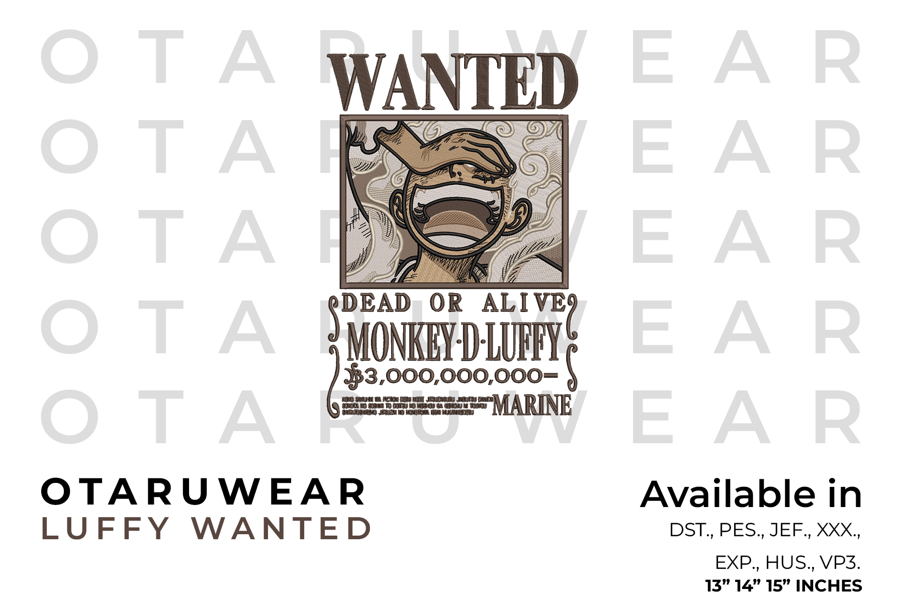 LUFFY WANTEDD Luffy Wanted - Image 1